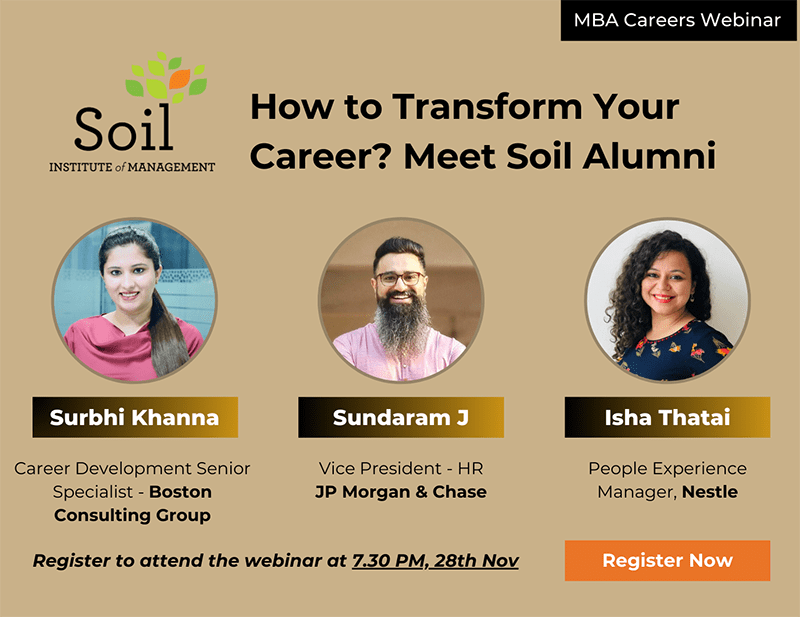 How to Transform Your Career? Meet SOIL Alumni