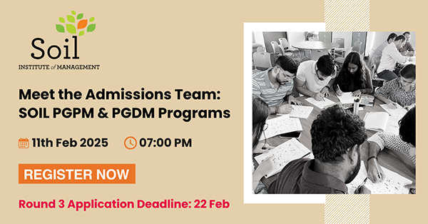 Meet the Admissions Team – SOIL PGPM & PGDM Programs